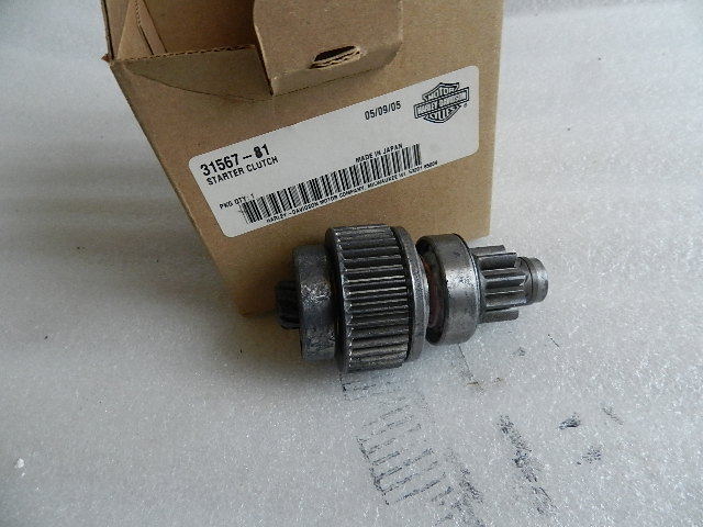 NOS NEW OEM HARLEY STARTER CLUTCH 31567-81