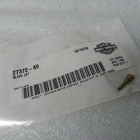 NOS OEM NEW HARLEY SLOW JET 27372-80