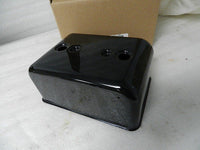 
              NOS NEW OEM HARLEY VIVID BLACK ELECTRICAL PANEL COVER 66449-02BEA
            