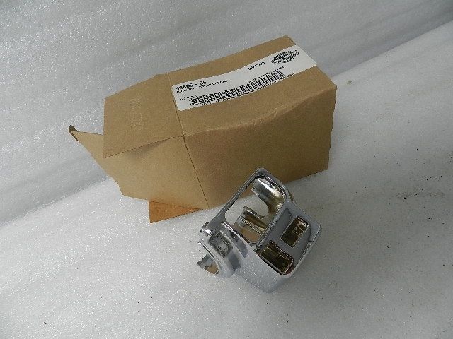 NOS NEW OEM HARLEY LEFT CHROME LOWER SWITCH HOUSING 56866-06