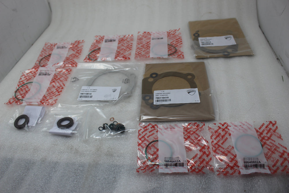 79120461A NEW OEM DUCATI HEAD CYLINDER GASKETS SET HYPERMOTARD MONSTER