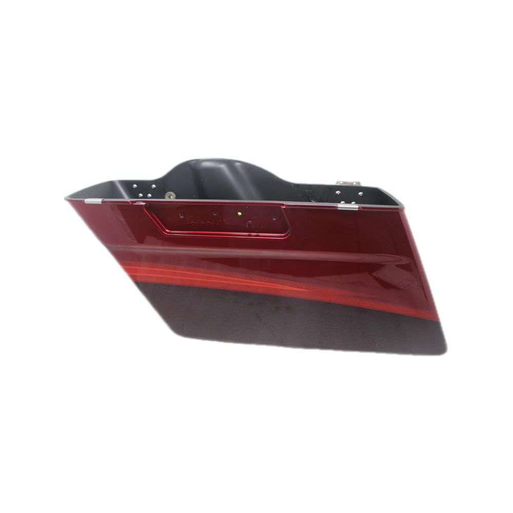 88275-09CZZ NEW OEM HARLEY-DAVIDSON CVO LEFT SADDLEBAG RUBY RED/TYPHOO FLHTCUSE4