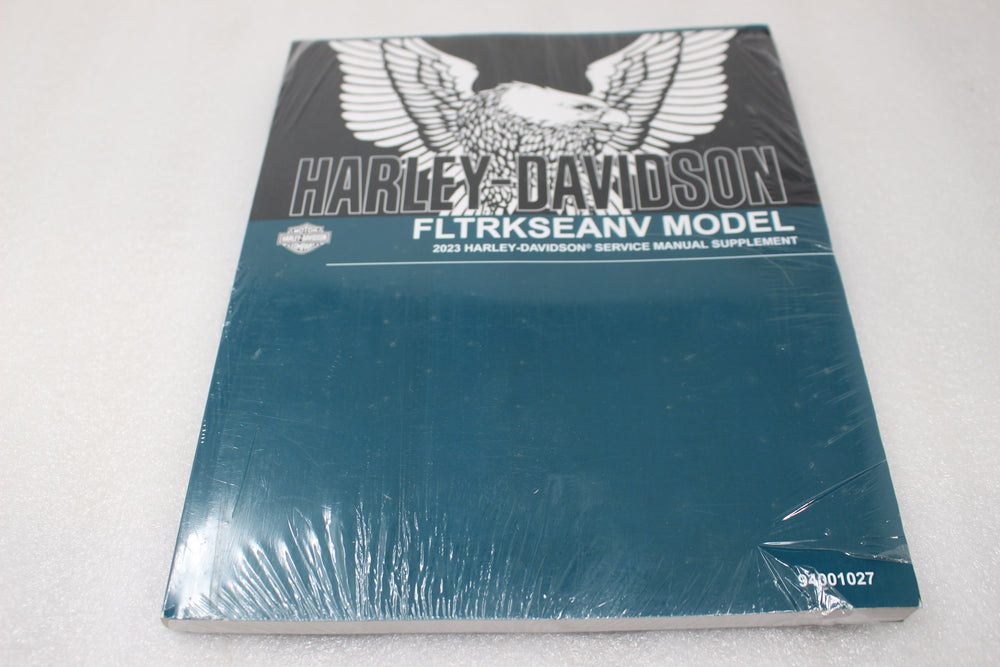 94001027 NEW OEM 2023 HARLEY-DAVIDSON FLTRKSEANV SERVICE MANUAL SUPPLEMENT