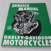 99482-47 HARLEY-DAVIDSON 1940-1947 BIG TWIN SERVICE MANUAL