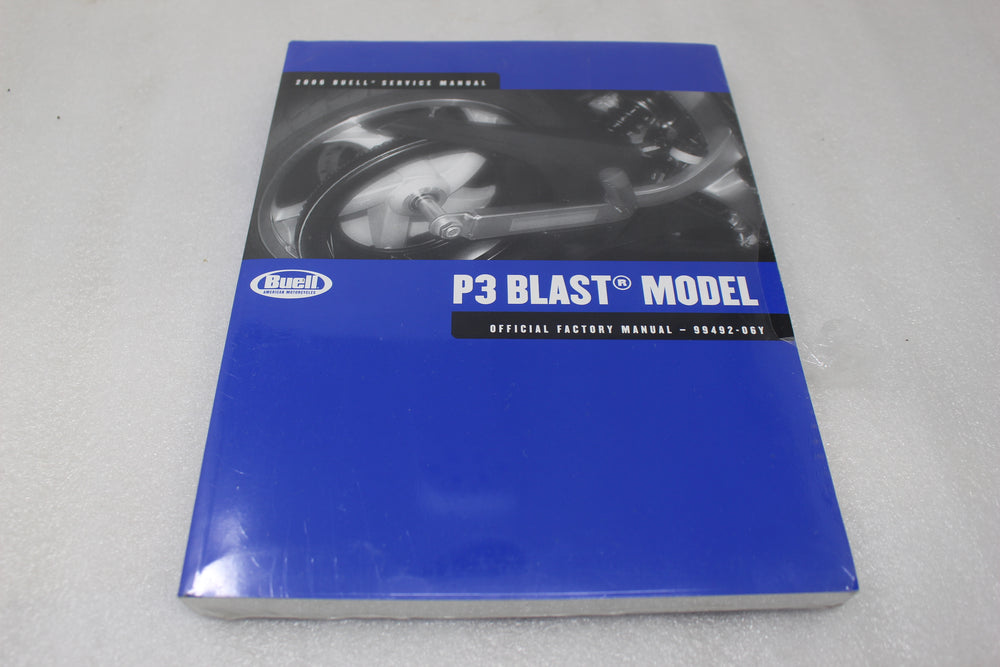 99492-06Y NEW OEM 2006 BUELL P3 BLAST MODEL OFFICIAL FACTORY MANUAL