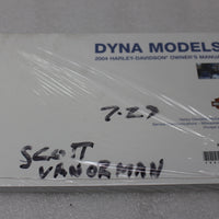 99467-04 NEW OEM 2004 HARLEY-DAVIDSON DYNA MODELS OWNER'S MANUAL