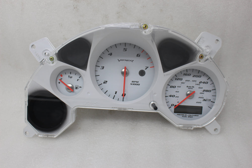 4865626AE NEW OEM 2003 DODGE VIPER SRT-10 INSTRUMENT CLUSTER SPEEDO KP/H