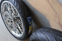 
              NEW HARLEY CHROME PRODIGY WHEELS 21" FR 18" REAR WITH MICHELIN TIRES ROTORS
            