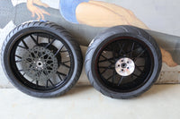 
              NEW HARLEY-DAVIDSON TOURING BLACK PRODIGY WHEEL SET PACKAGE COMPLETE STREET GLID
            