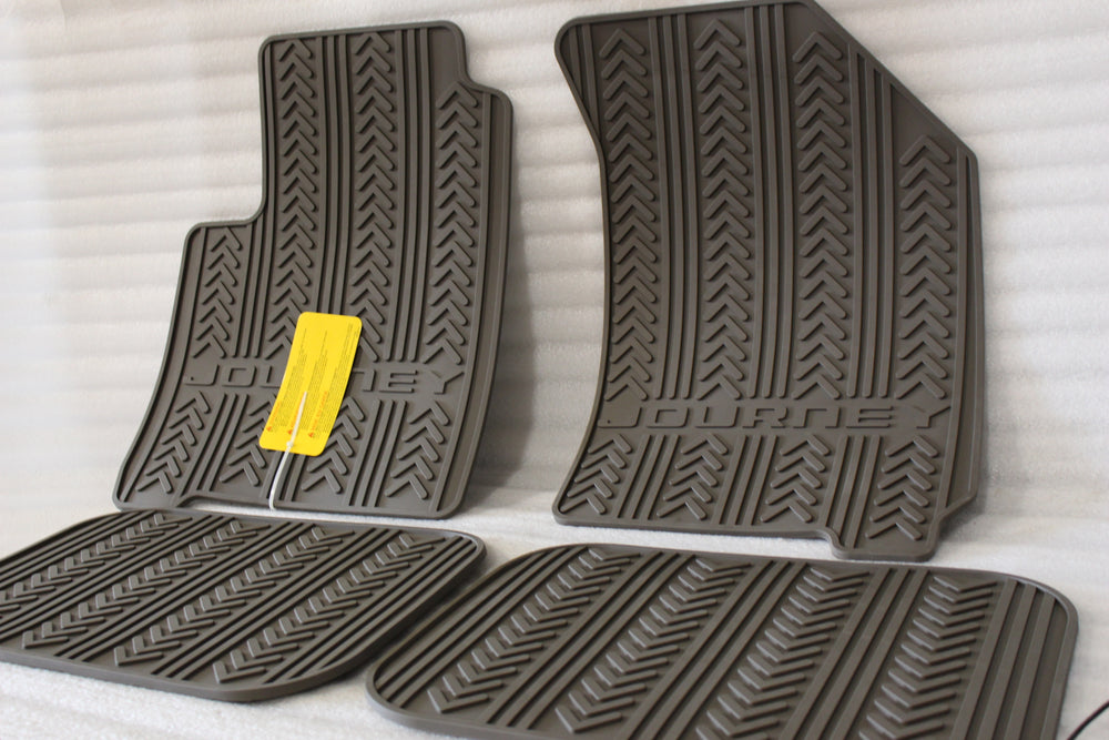 NEW OEM 2009-2011 DODGE JOURNEY ALL WEATHER SLUSH FLOOR MATS 82210817AB