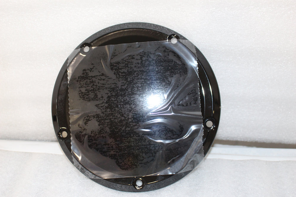 NEW OEM 2015 HARLEY TOURING BLACK DERBY COVER CLUTCH COVER 25700437