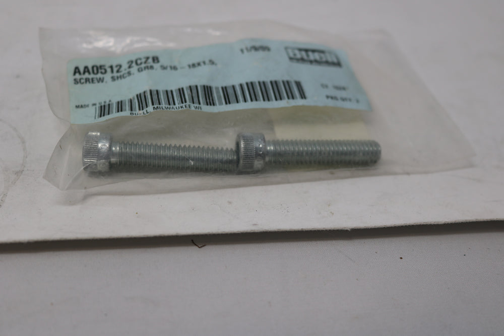 NEW OEM BUELL SCREW, SHCS, GR8, 5/16-18X1.5 AA0512.2CZB