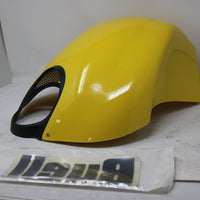 NEW OEM BUELL XB 1125R/CR AIRBOX COVER, SUNFIRE YELLOW W/DECAL M1224.4AAMAL