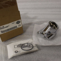 NEW OEM NOS 2006 AND NEWER HARLEY DYNA CHROME OIL FILLER SPOUT 62511-06