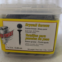 NEW PRO-TWIST DRYWALL SCREWS 7X2 IN/5.08 CM CS2005