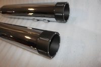 
              NEW S&S 4.5" SLIP ON TOURING MUFFLER WITH CONTRAST CUT TRACER END CAP CHROME
            