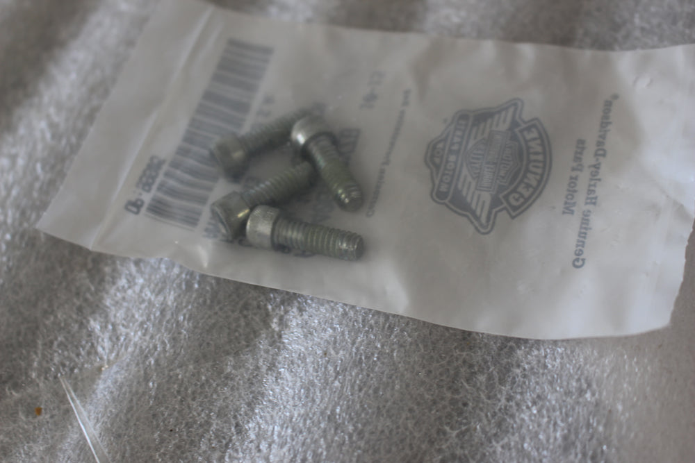 NEW OEM NOS HARLEY SCREW, 1/4-20X3/4 SHCS AA0406.2CXZB